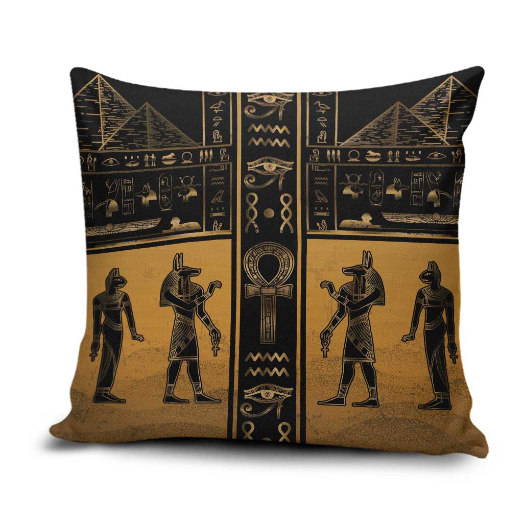 Egypt Pillow Cover Ancient Ankh Luxury - Wonder Print Shop