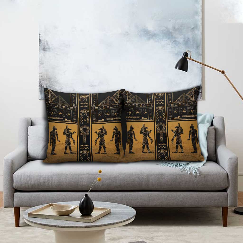 Egypt Pillow Cover Ancient Ankh Luxury - Wonder Print Shop