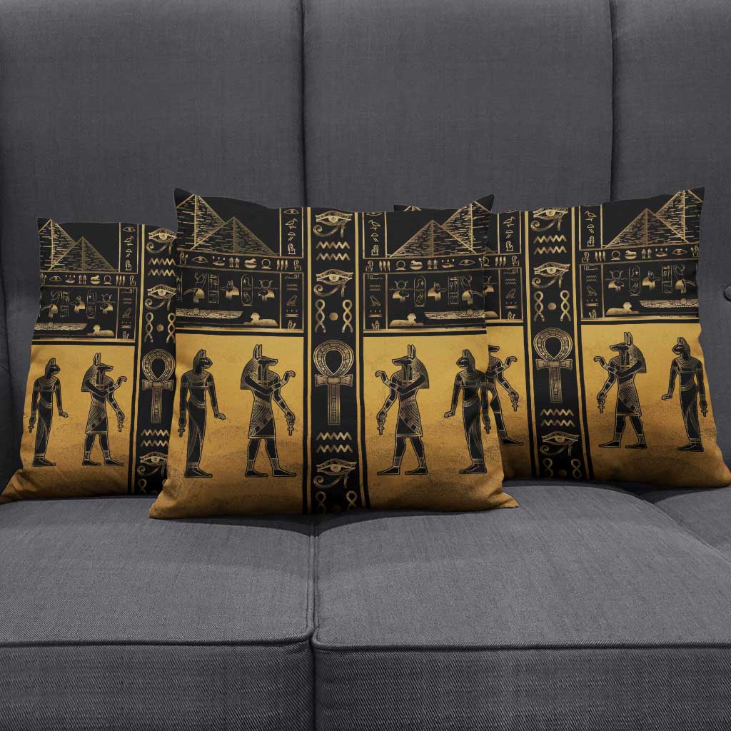 Egypt Pillow Cover Ancient Ankh Luxury - Wonder Print Shop