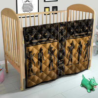 Egypt Quilt Ancient Ankh Luxury - Wonder Print Shop