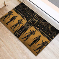 Egypt Rubber Doormat Ancient Ankh Luxury - Wonder Print Shop