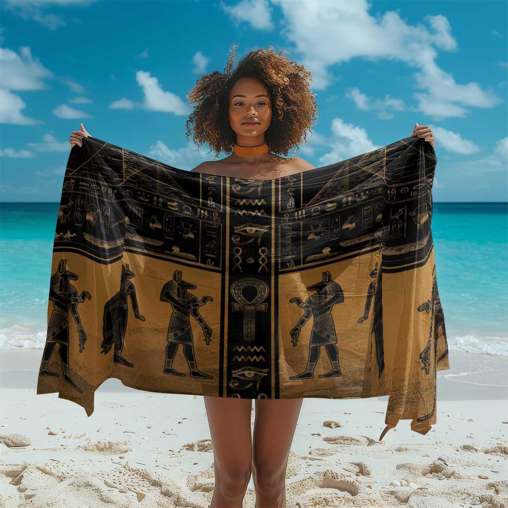 Egypt Sarong Ancient Ankh Luxury - Wonder Print Shop