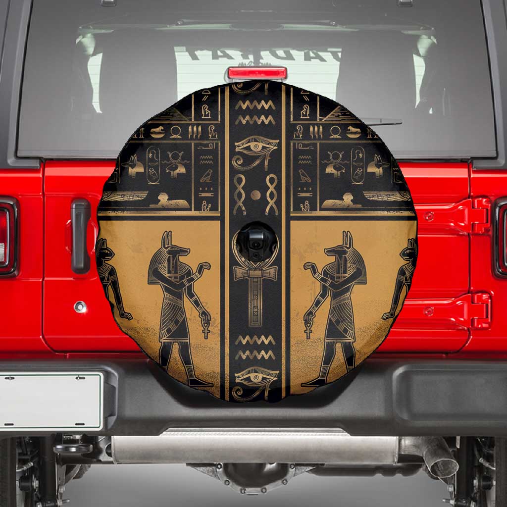 Egypt Spare Tire Cover Ancient Ankh Luxury - Wonder Print Shop