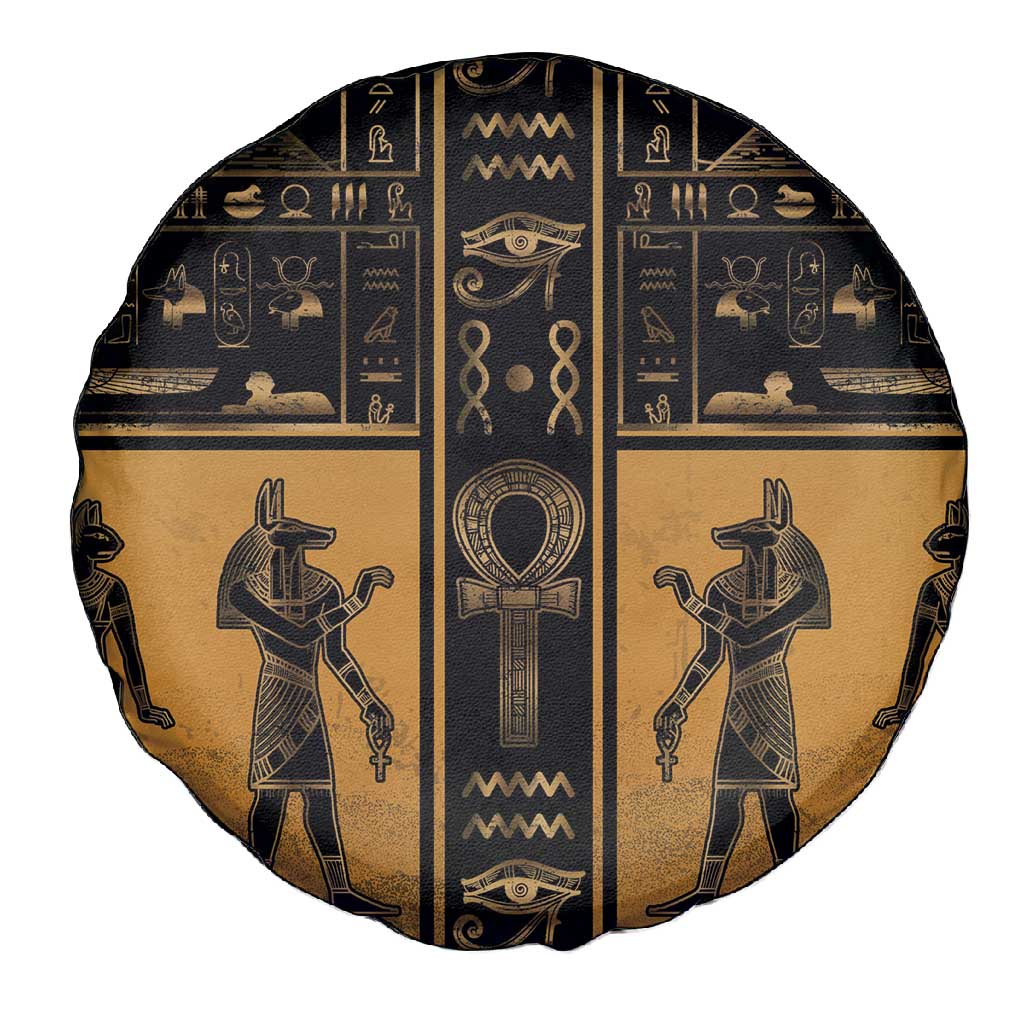 Egypt Spare Tire Cover Ancient Ankh Luxury - Wonder Print Shop