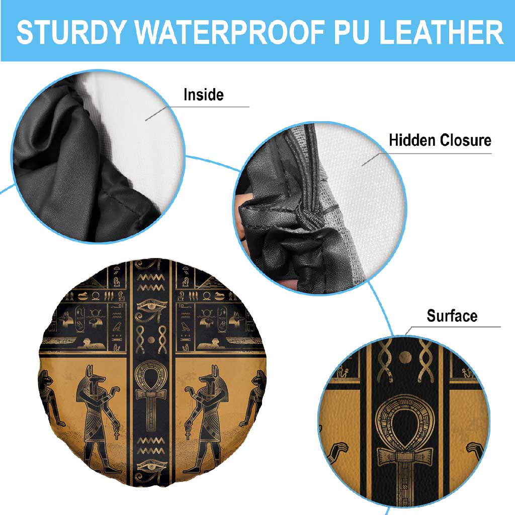 Egypt Spare Tire Cover Ancient Ankh Luxury - Wonder Print Shop
