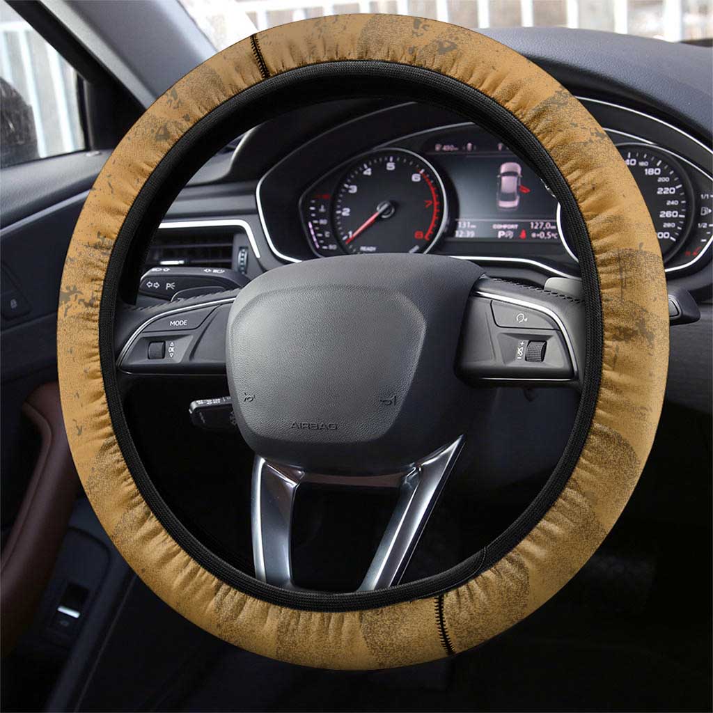 Egypt Steering Wheel Cover Ancient Ankh Luxury - Wonder Print Shop