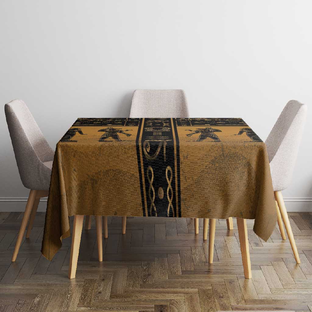 Egypt Tablecloth Ancient Ankh Luxury - Wonder Print Shop