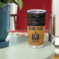 Personalized Egypt Tumbler Cup Ancient Ankh Luxury - Wonder Print Shop