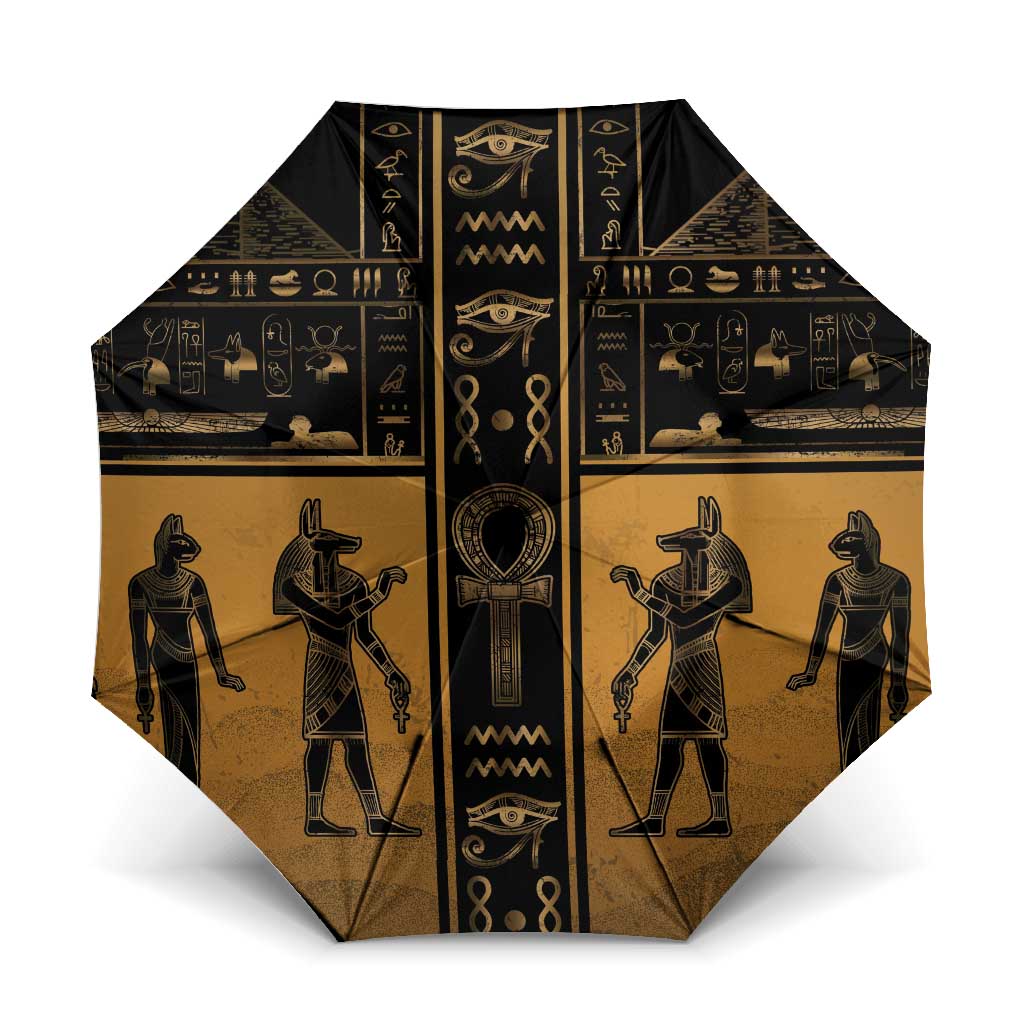 Egypt Umbrella Ancient Ankh Luxury - Wonder Print Shop