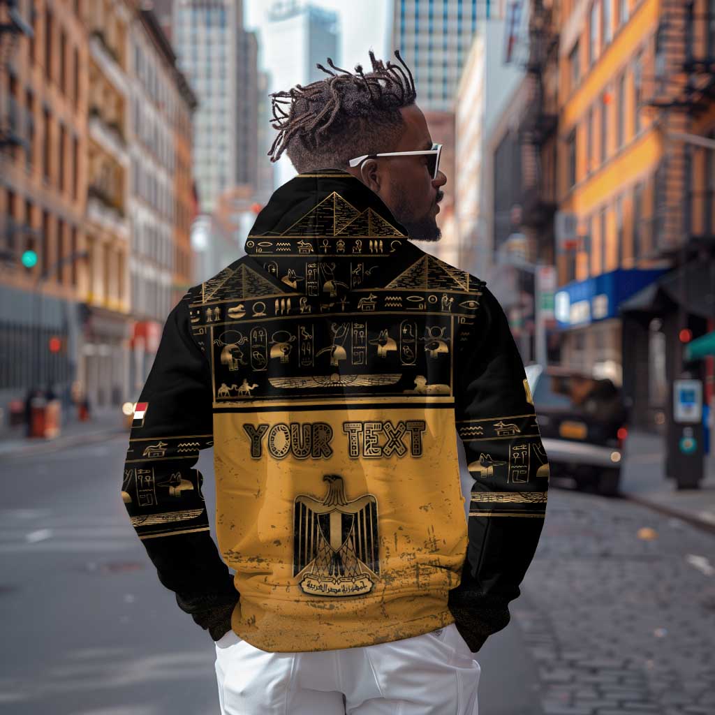 Personalized Egypt Zip Hoodie Ancient Ankh Luxury - Wonder Print Shop