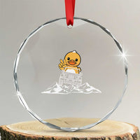 Duck Offroad Car Crystal Glass Ornament Funny Off Roading ATV Off Road