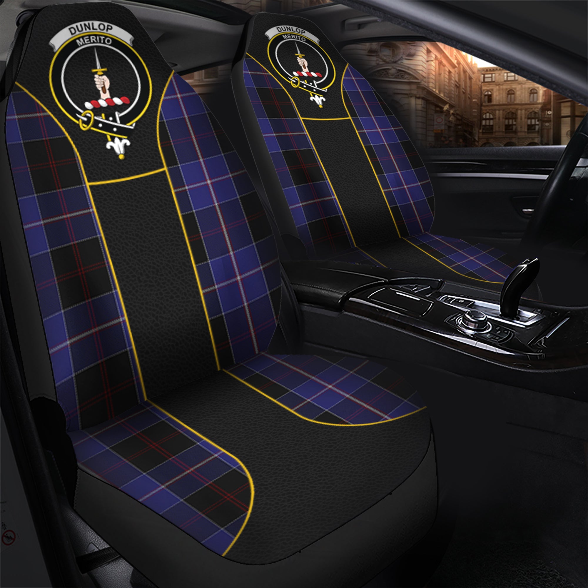 scottish-dunlop-tartan-crest-car-seat-cover-special-style