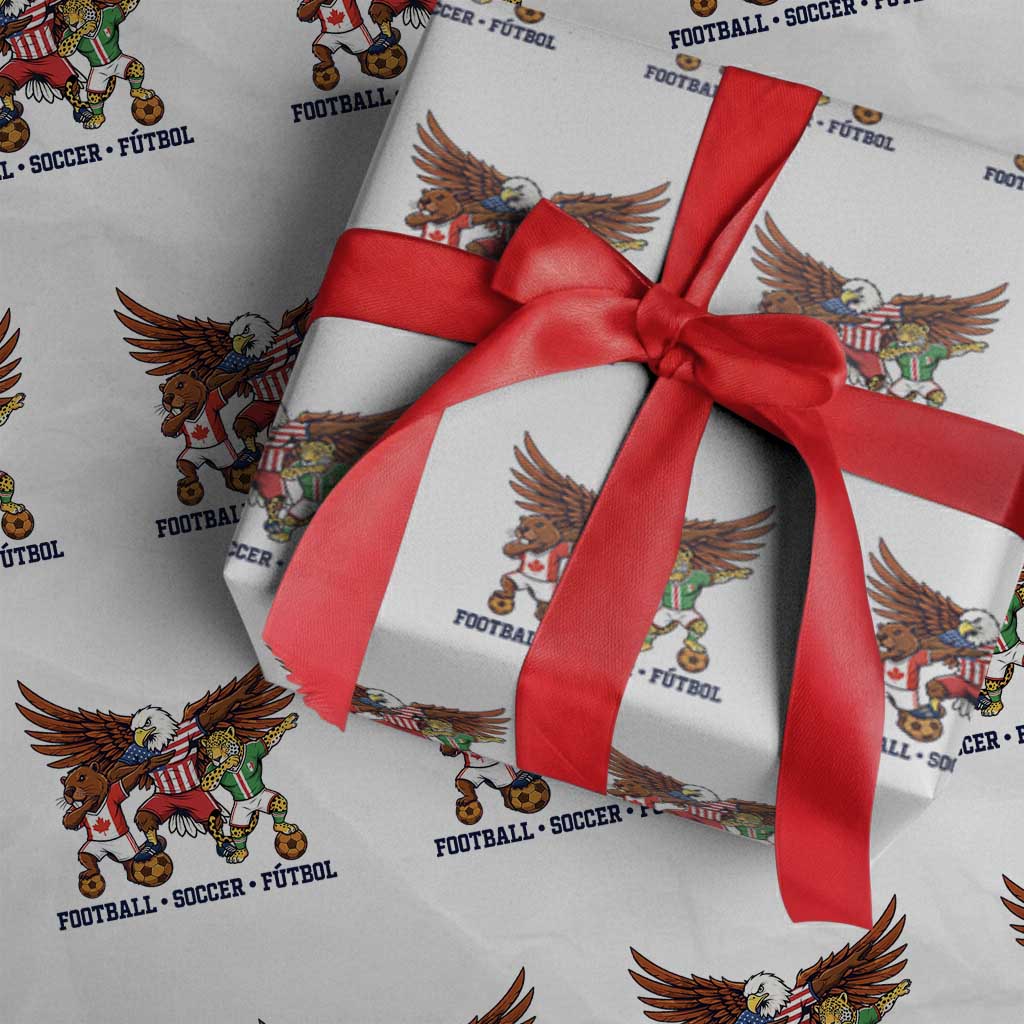 Eagle Jaguar Beaver 2026 Football Wrapping Paper Roll Supporters Gift Idea