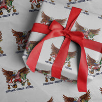 Eagle Jaguar Beaver 2026 Football Wrapping Paper Roll Supporters Gift Idea