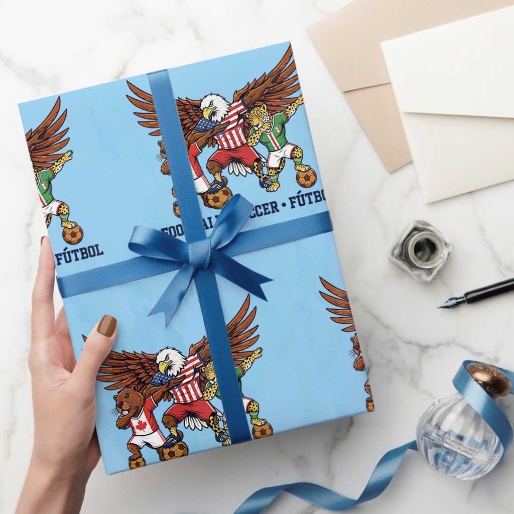 Eagle Jaguar Beaver 2026 Football Wrapping Paper Roll Supporters Gift Idea