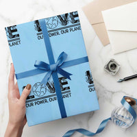 Earth Day 2026 Wrapping Paper Roll Our Power Our Planet