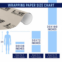 Earth Day 2026 Wrapping Paper Roll Our Power Our Planet