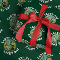 Earth Day Everyday Wrapping Paper Roll Peace Sign Nature Lover
