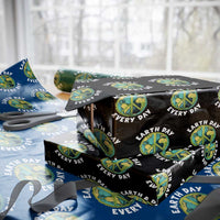 Earth Day Everyday Wrapping Paper Roll Peace Sign Nature Lover
