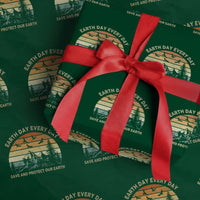 Earth Day Everyday Wrapping Paper Roll Save And Protect Our Earth