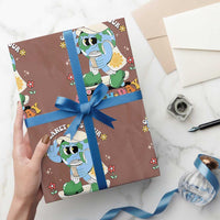 Earth Day Wrapping Paper Roll Cute Go Planet Its Your Earthday Groovy