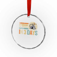 Easter A Lot Can Happen In 3 Days Religious Crystal Glass Ornament