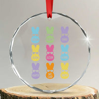 Easter Bruh Crystal Glass Ornament Gen Alpha Slang Skibidi Rizz Cute Bunny - Wonder Print Shop