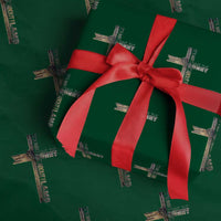 Easter Christian Wrapping Paper Roll Vintage Cross Farmhouse Religious Not About Bunny About the Lamb