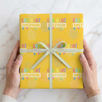 Easter Egg Hunt Supervisor Wrapping Paper Roll Funny Mom Dad