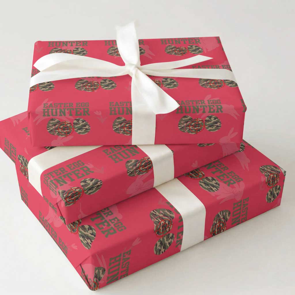 Easter Egg Hunter Wrapping Paper Roll Camo Funny Hunting
