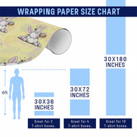 Easter Goose On The Loose Wrapping Paper Roll Funny Easter Egg Hunt Gift