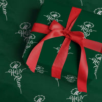 Easter He Is Risen Wrapping Paper Roll Christian Easter Day Religious Cross