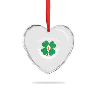 Easter Rising Heart Crystal Glass Ornament Ireland Unfree Will Never Be At Peace 1916 Irish Rebellions