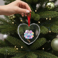 Easter Video Game Heart Crystal Glass Ornament Cute Bunny Eggs Gaming Gamer - Wonder Print Shop