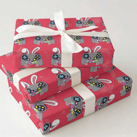 Easter Video Game Wrapping Paper Roll Bunny Eggs Gaming Gamer