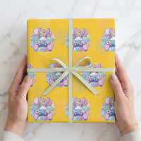 Easter Video Game Wrapping Paper Roll Cute Bunny Eggs Gaming Gamer