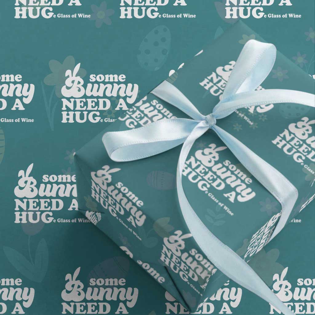 Easter Wrapping Paper Roll Funny Adult Humor Inappropriate Drinking Gift