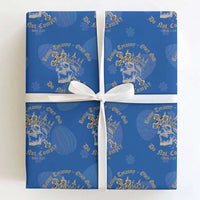 Eastern Orthodox Christian Wrapping Paper Roll Resist Tyranny Obey God Do Not Comply Skull