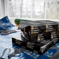 Eat Sleep Anime Gaming Repeat Wrapping Paper Roll Kawaii Otaku Gamer Manga Ramen Lover