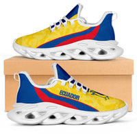 Ecuador 2026 Football Clunky Sneakers La Tri Grunge Curve Stylized - Wonder Print Shop