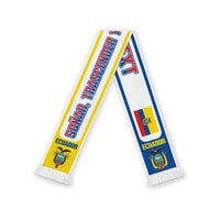 Ecuador 2026 Football Personalized Soccer Scarf Vamos La Tri