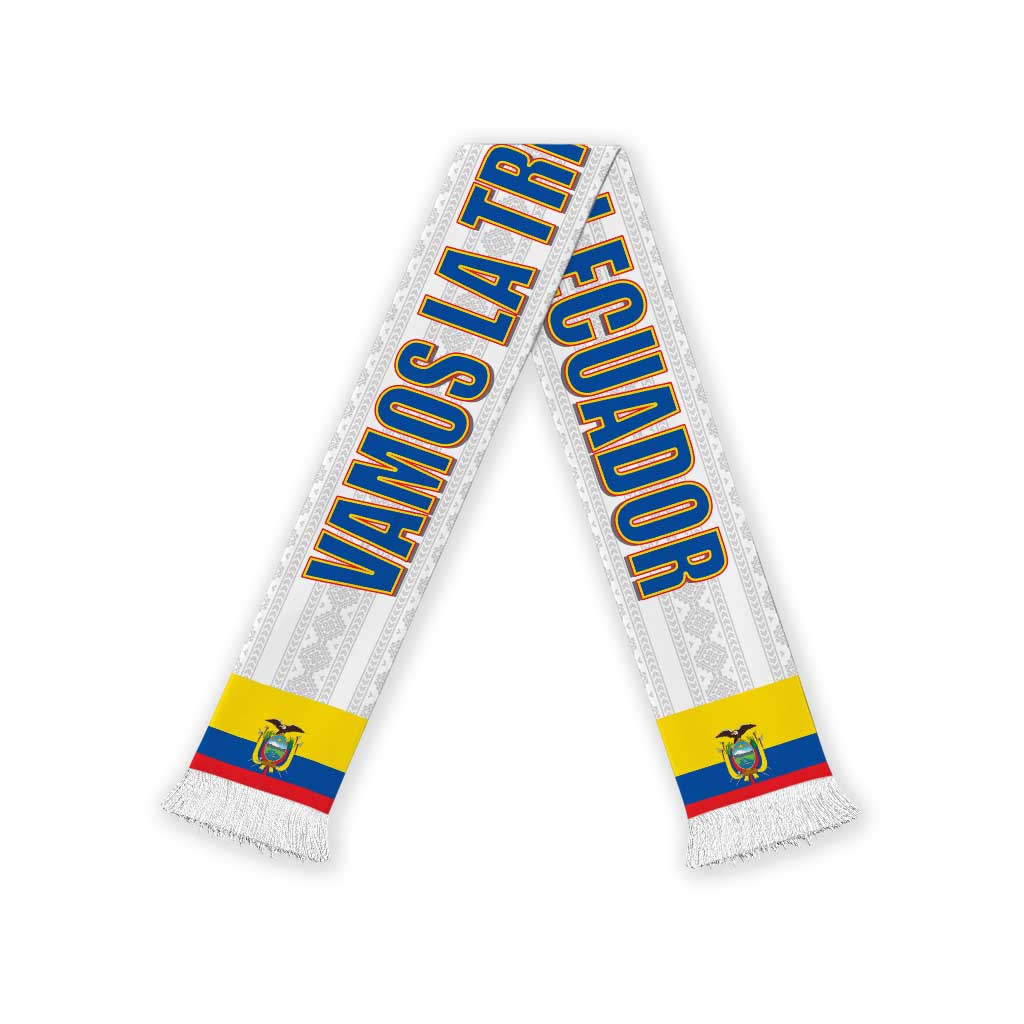 Ecuador 2026 Football Soccer Scarf Vamos La Tri