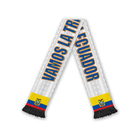 Ecuador 2026 Football Soccer Scarf Vamos La Tri