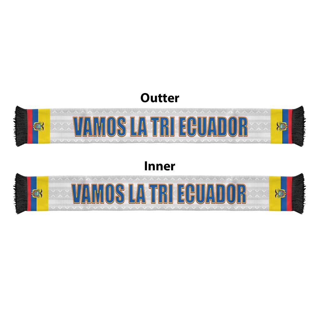 Ecuador 2026 Football Soccer Scarf Vamos La Tri
