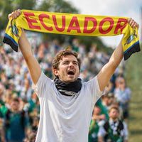 Ecuador Football 2026 Soccer Scarf Flag Style