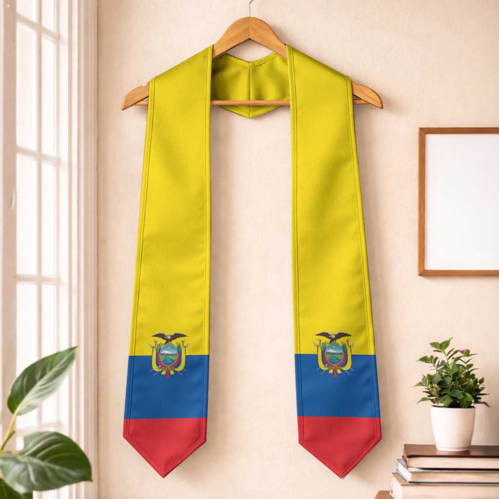 Ecuador Graduation Stole Flag Style