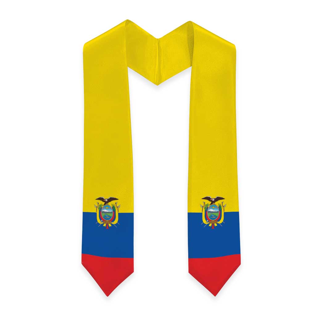 Ecuador Graduation Stole Flag Style