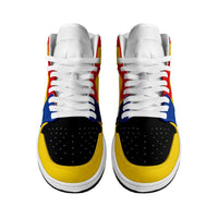 Ecuador High Sneakers AJ1 Classic National Flag Style - Wonder Print Shop