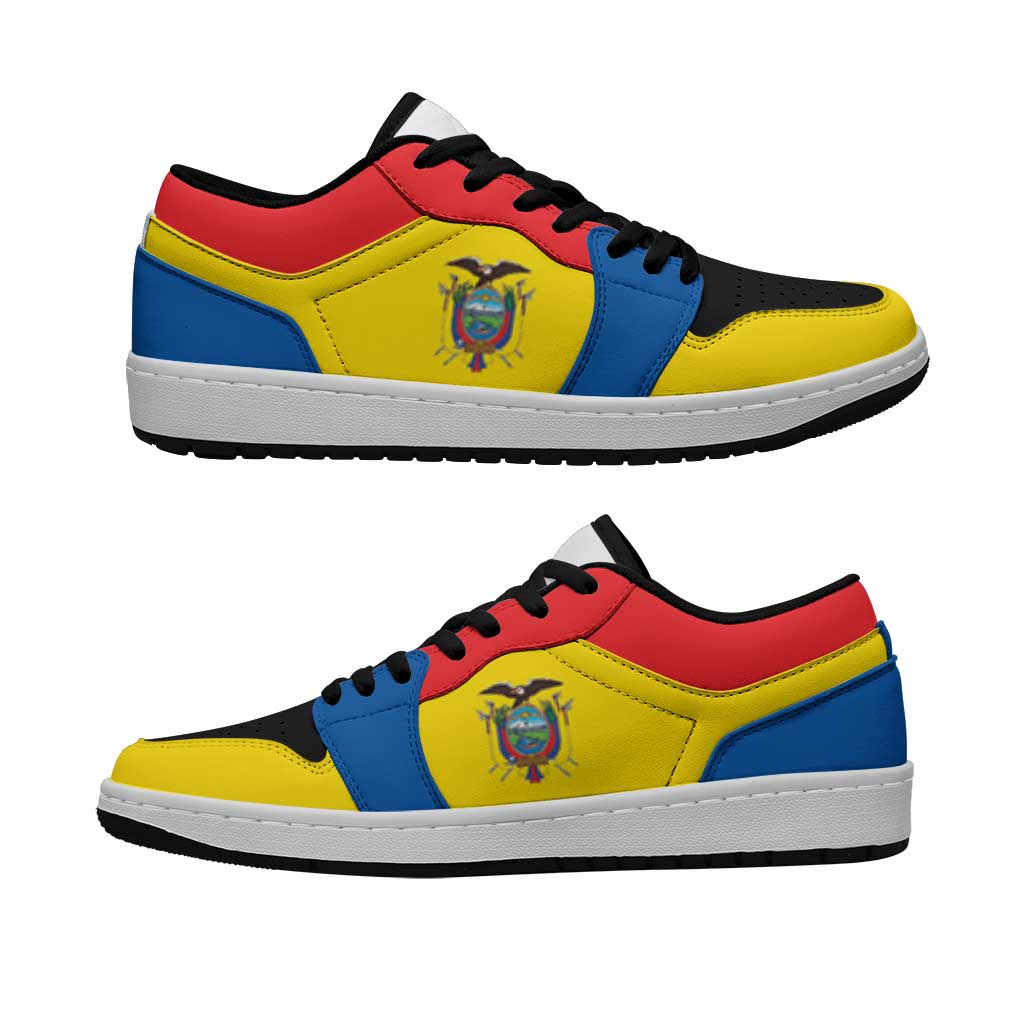 Ecuador Low Sneakers Classic National Flag Style - Wonder Print Shop