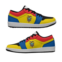 Ecuador Low Sneakers Classic National Flag Style - Wonder Print Shop